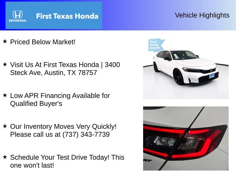 2026 Honda Civic - Image 5