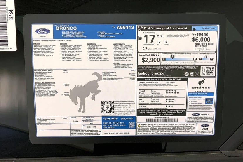 2026 Ford Bronco - Image 21