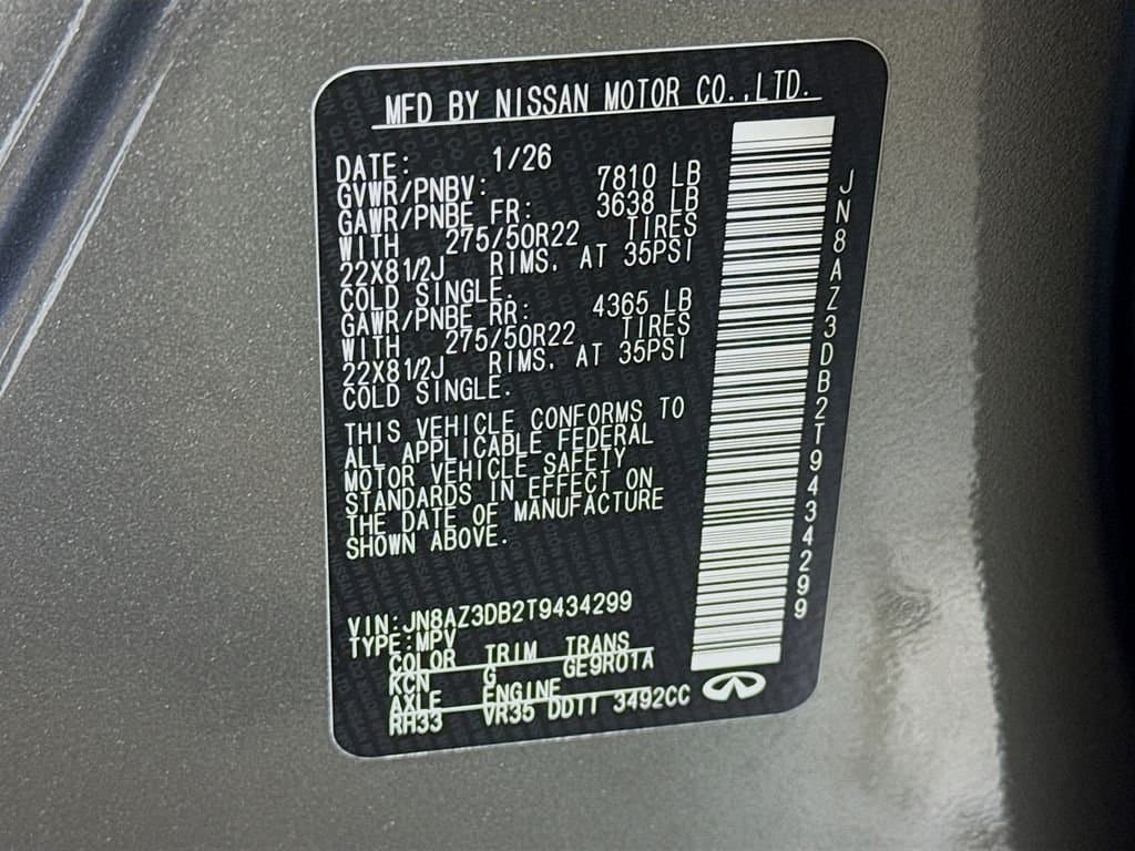 2026 INFINITI QX80 - Image 43