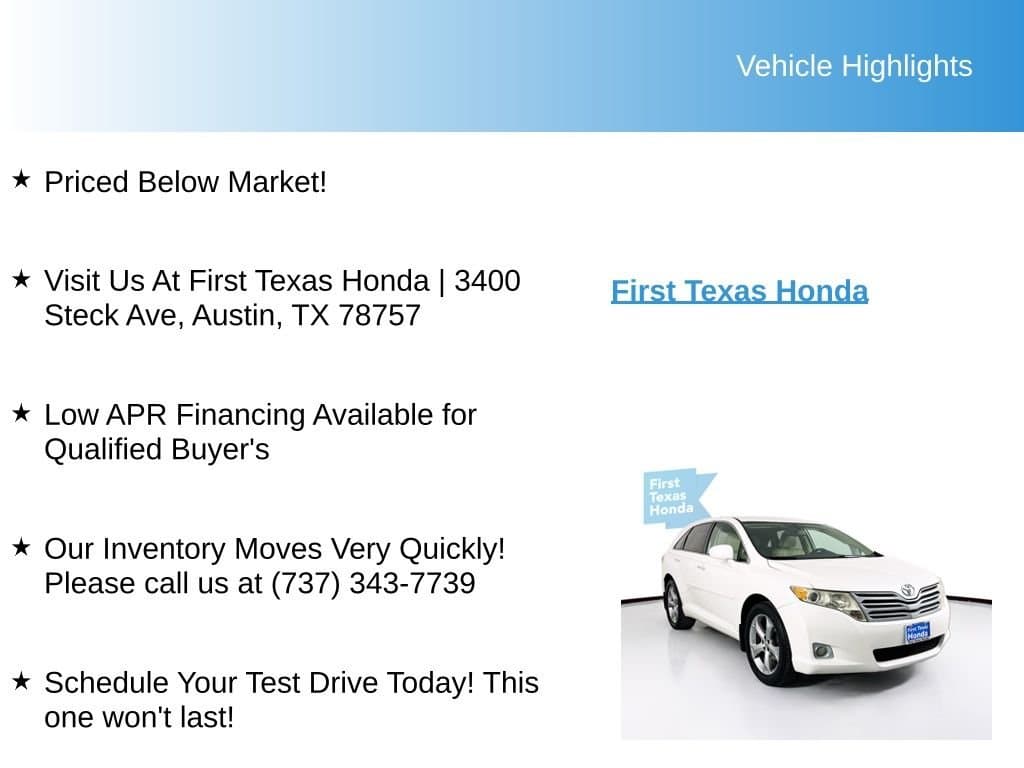 2009 TOYOTA Venza - Image 10