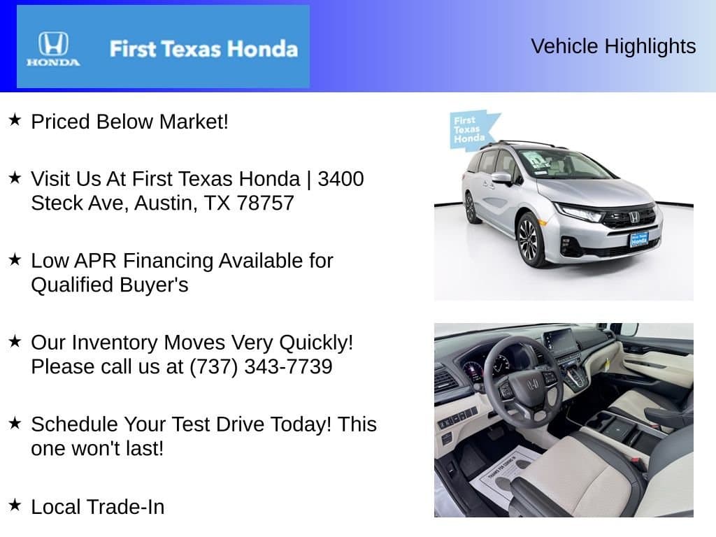 2026 HONDA Odyssey - Image 6