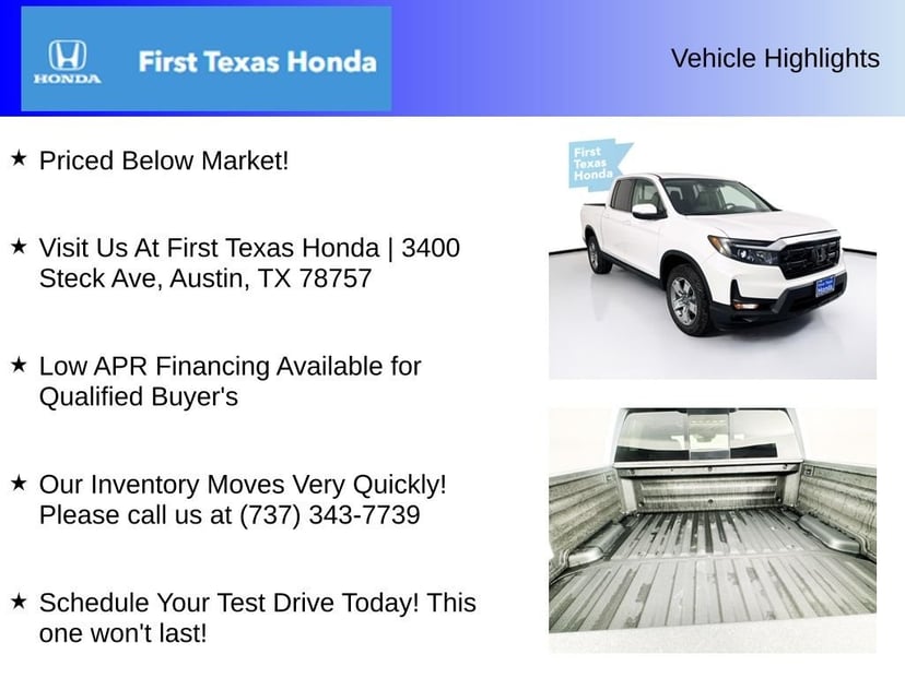 2026 Honda Ridgeline - Image 5