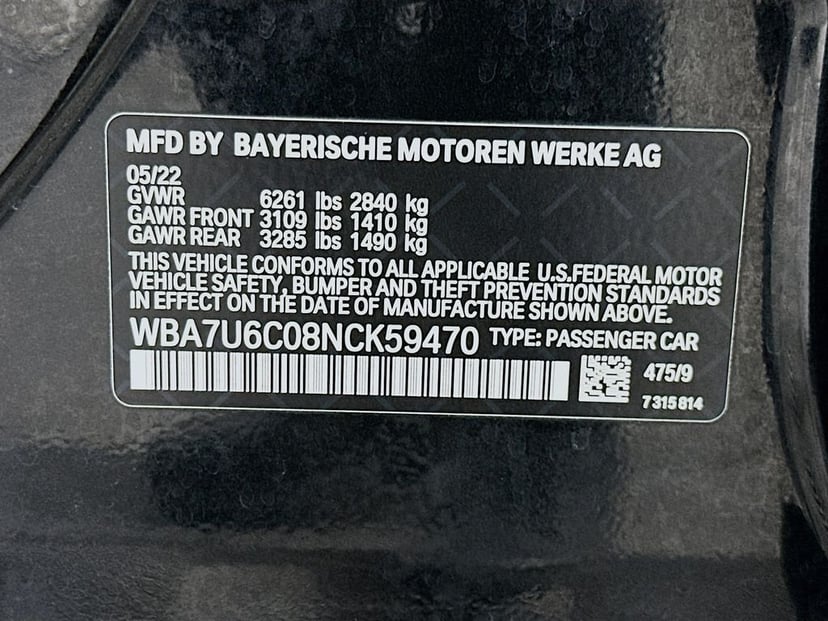 2022 BMW 7 Series - Image 34