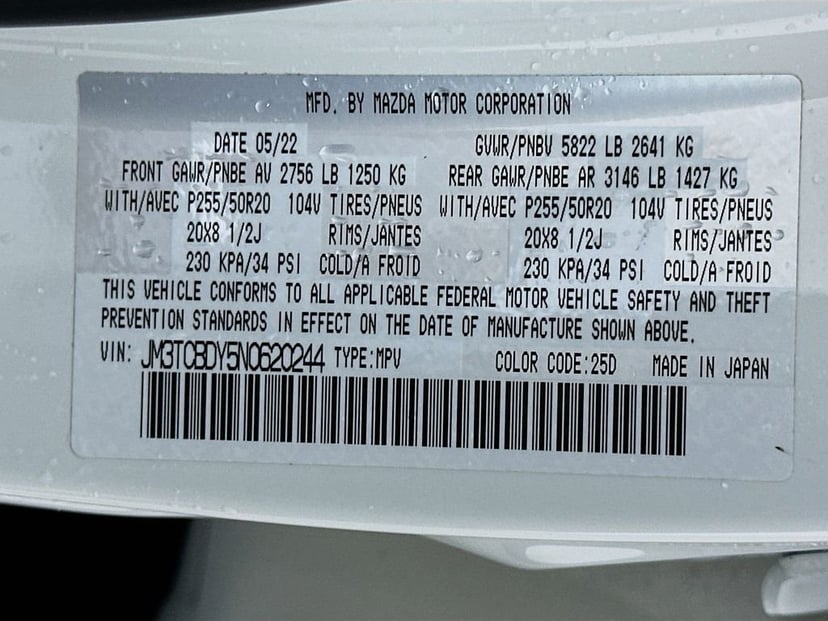 2022 Mazda CX-9 - Image 34