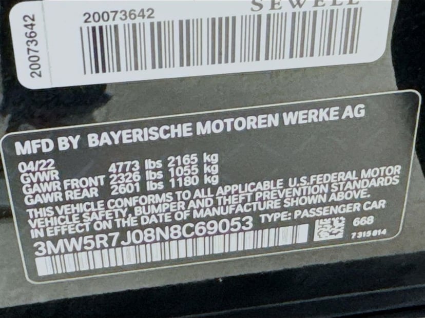 2022 BMW 3 Series - Image 44