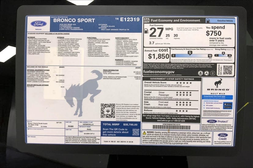 2026 Ford Bronco Sport - Image 21