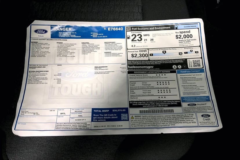 2025 Ford Ranger - Image 21