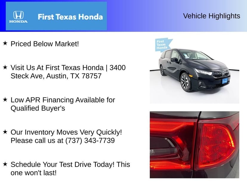 2026 Honda Odyssey - Image 5