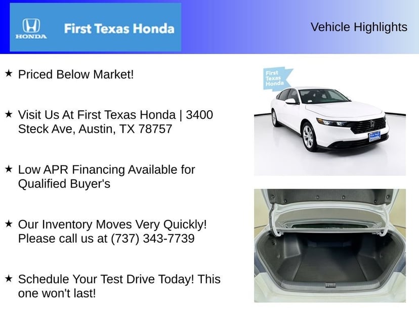 2026 Honda Accord - Image 5