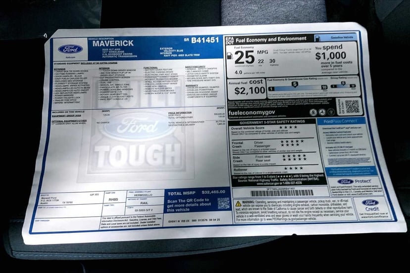 2025 Ford Maverick - Image 21