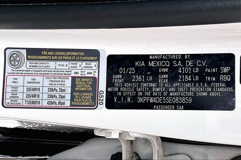 2025 Kia K4 - Image 38