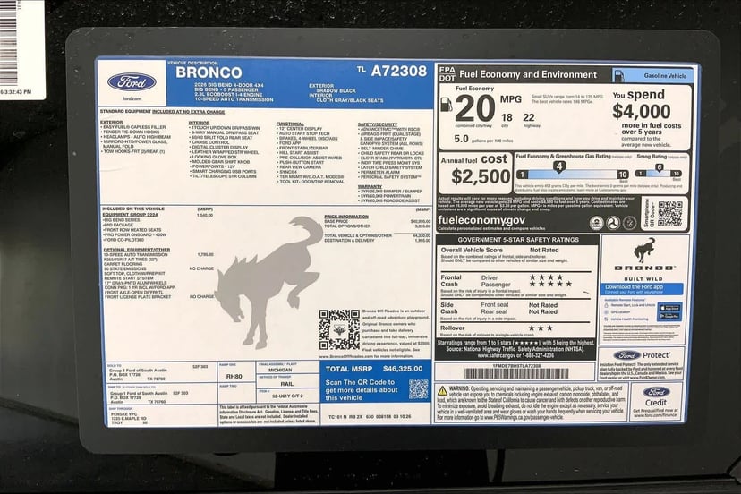 2026 Ford Bronco - Image 21