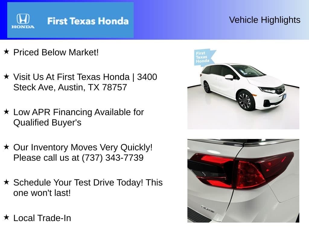 2026 HONDA Odyssey - Image 6