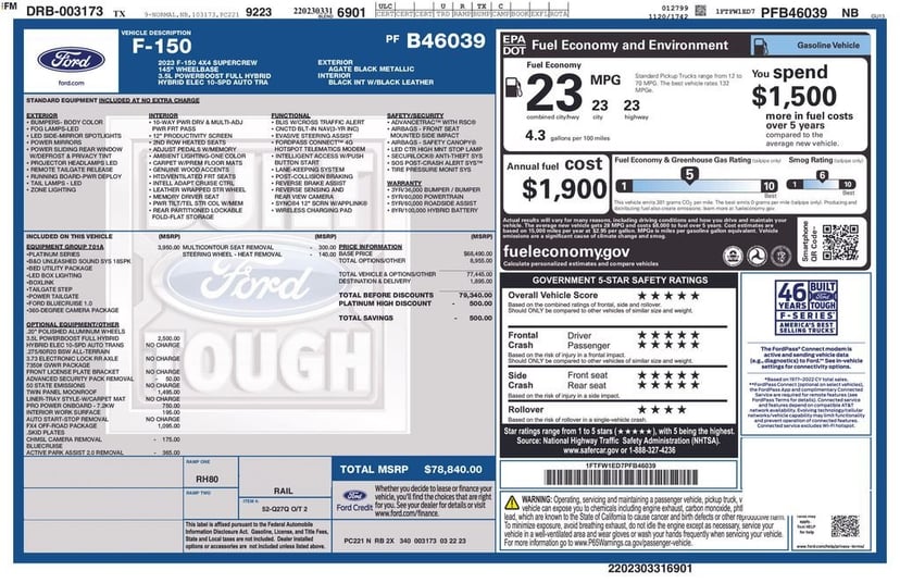 2023 Ford F-150 - Image 44