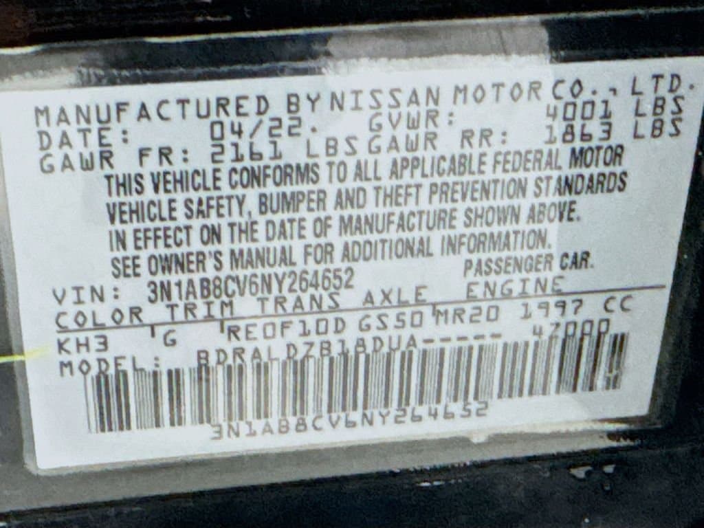 2022 NISSAN Sentra - Image 39