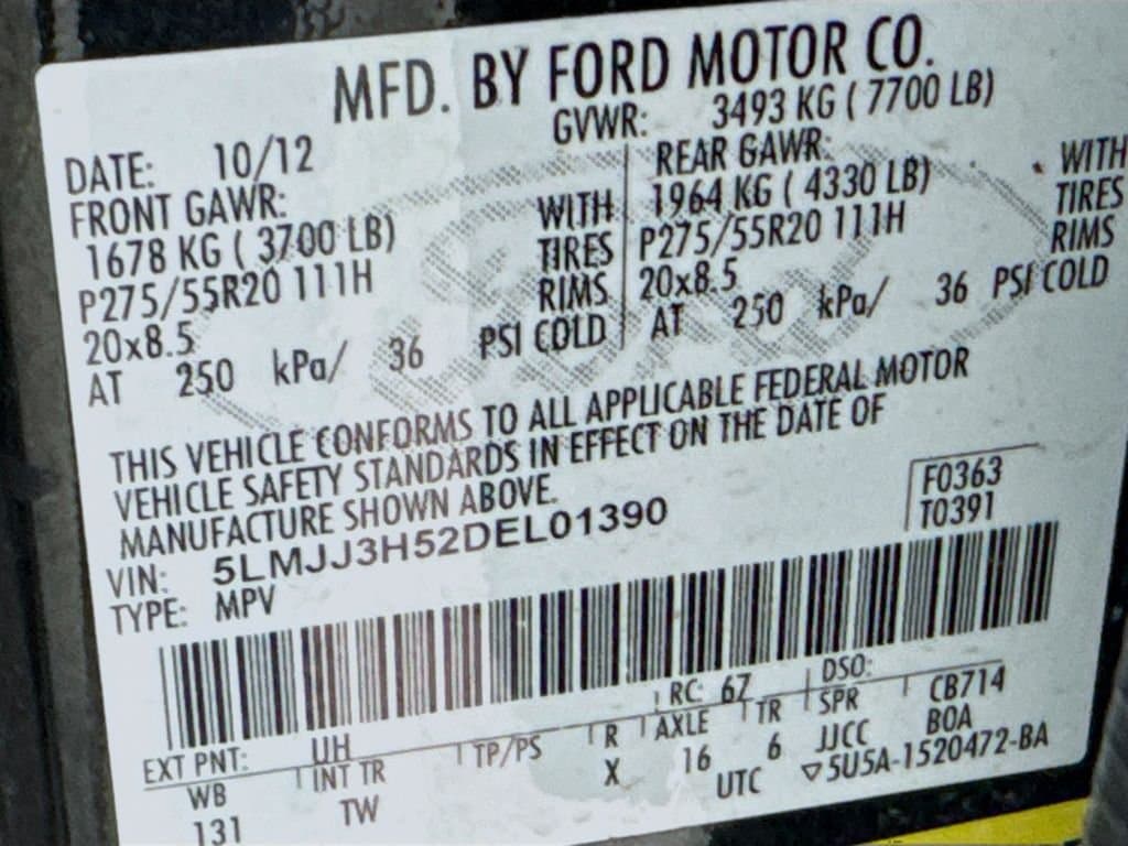 2013 LINCOLN Navigator - Image 41