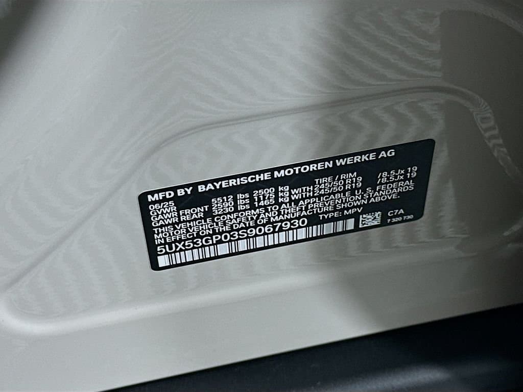 2025 BMW X3 - Image 24