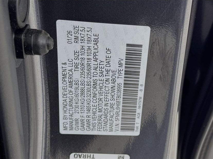 2026 Honda Odyssey - Image 45