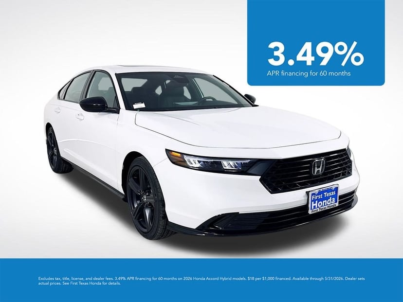 2026 Honda Accord Hybrid - Image 1