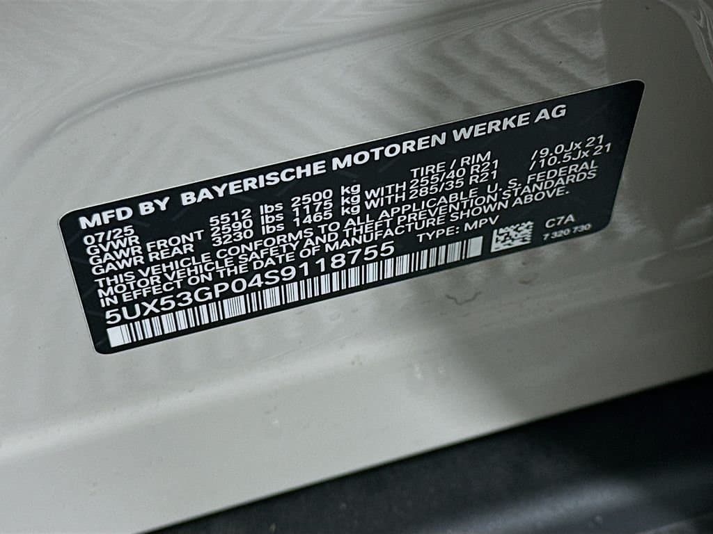 2025 BMW X3 - Image 24