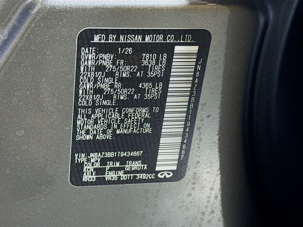 2026 INFINITI QX80 - Image 43