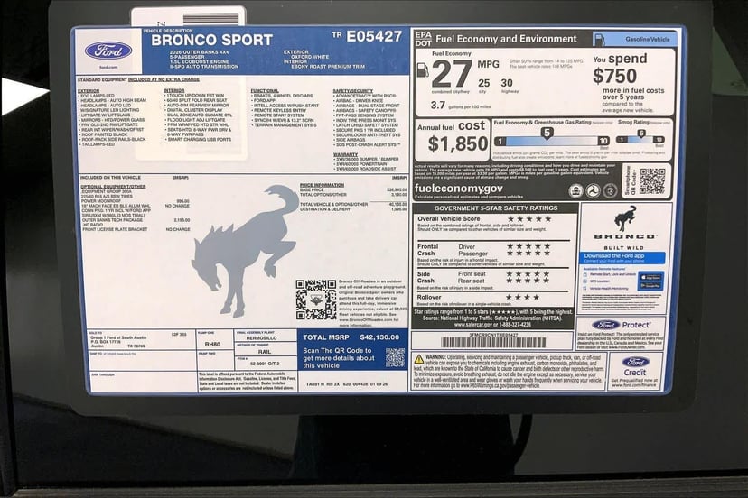 2026 Ford Bronco Sport - Image 21