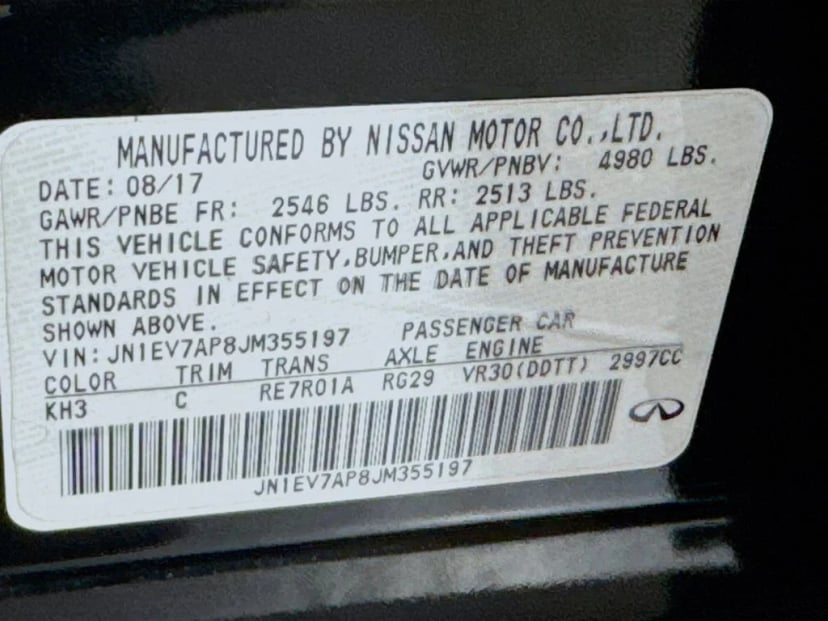 2018 INFINITI Q50 - Image 41