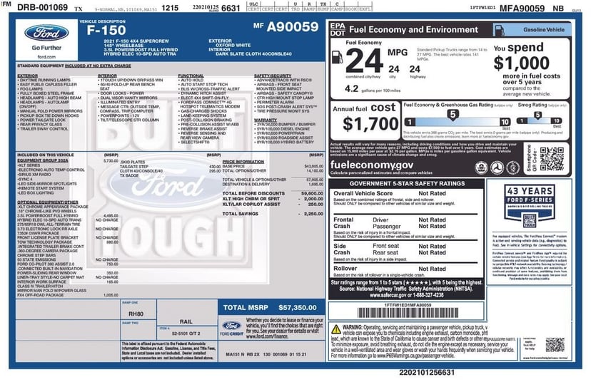 2021 Ford F-150 - Image 44