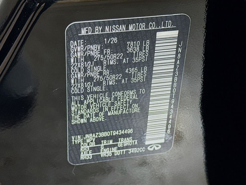 2026 INFINITI QX80 - Image 43