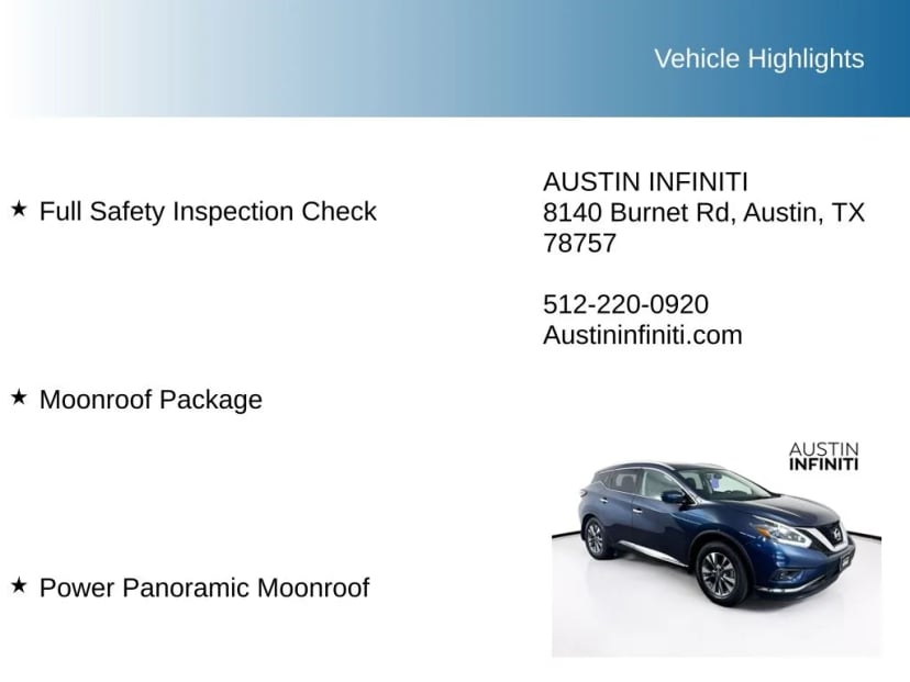 2018 Nissan Murano - Image 10