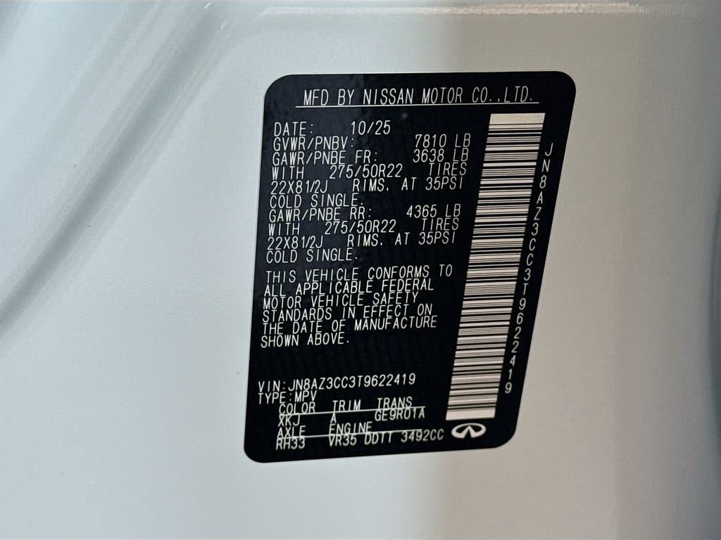 2026 INFINITI QX80 - Image 43