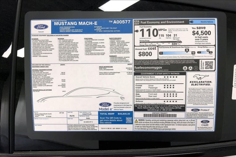 2026 Ford Mustang Mach-E - Image 21