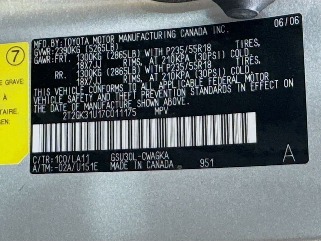 2007 LEXUS RX - Image 41