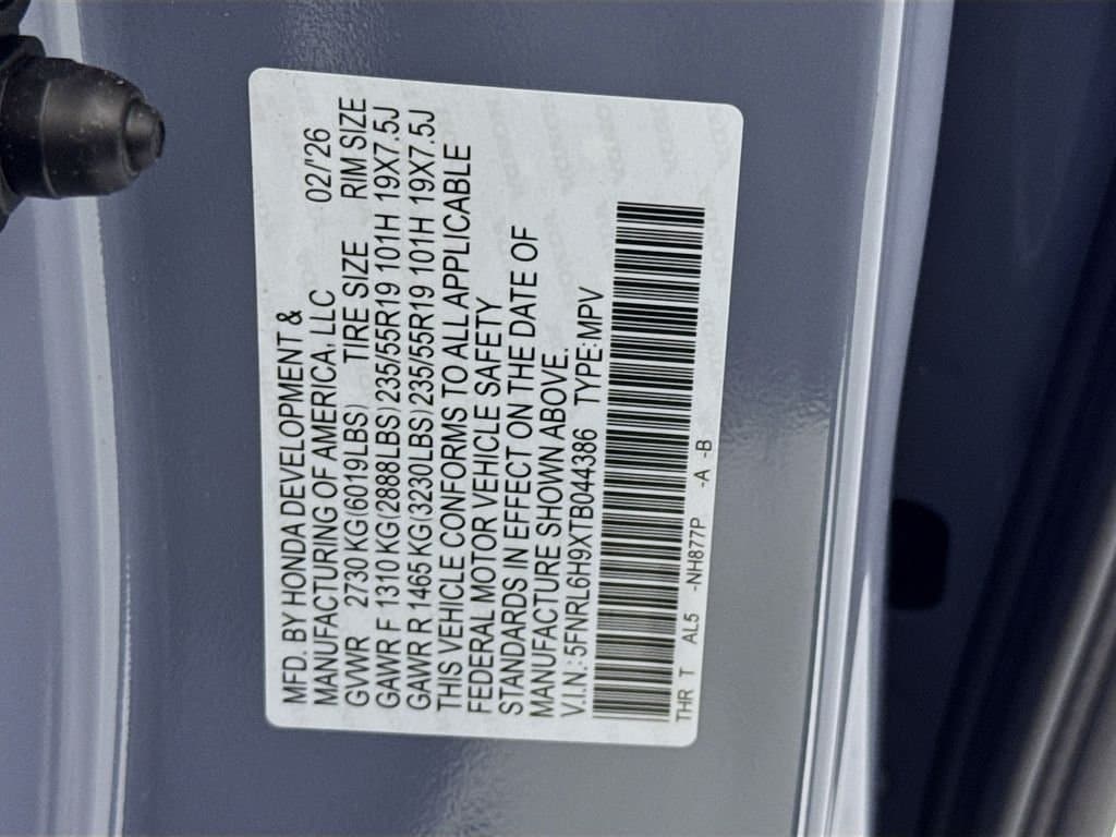 2026 HONDA Odyssey - Image 46