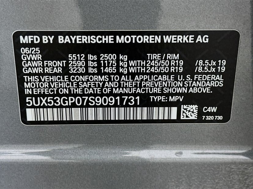 2025 BMW X3 - Image 31