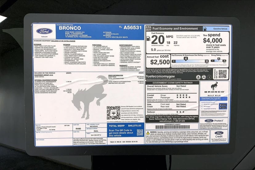 2026 Ford Bronco - Image 21