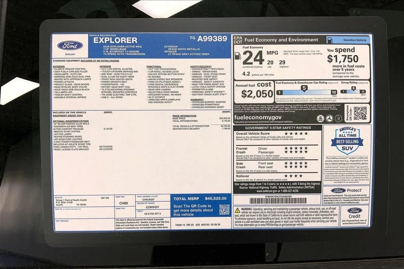 2026 Ford Explorer - Image 21