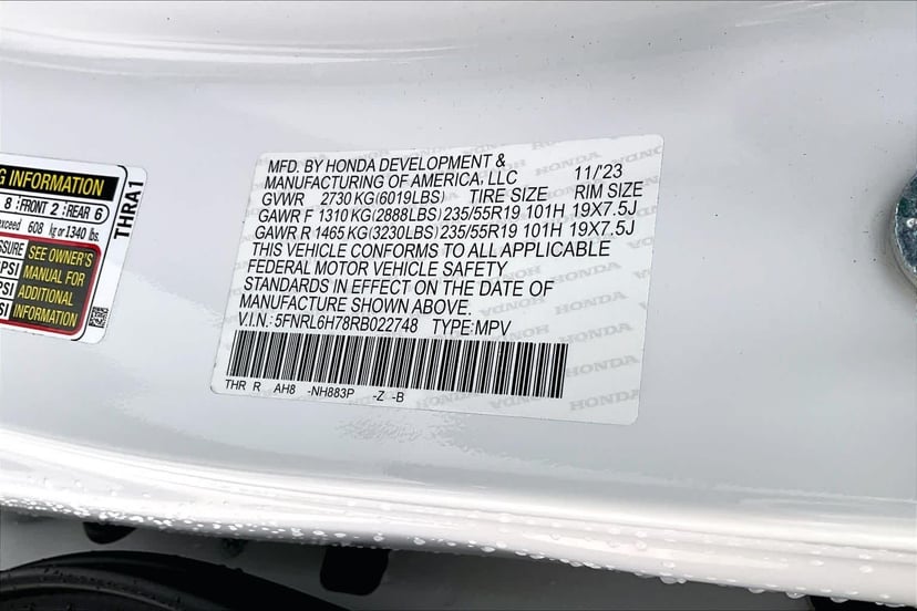 2024 Honda Odyssey - Image 34