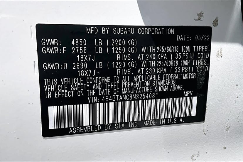 2022 Subaru Outback - Image 38