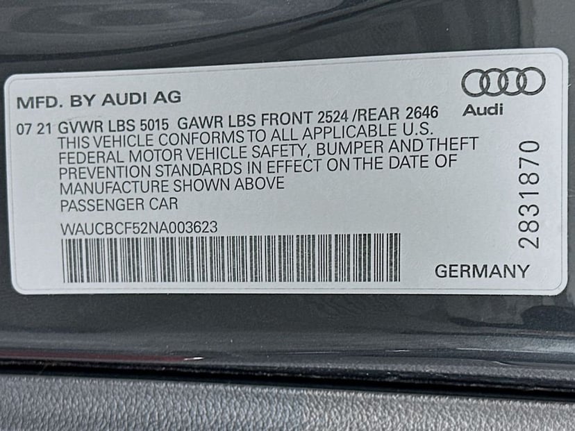 2022 Audi A5 Sportback - Image 32