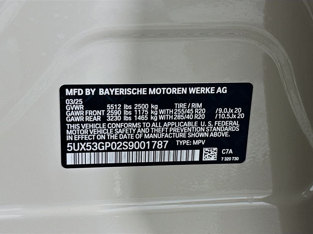 2025 BMW X3 - Image 24