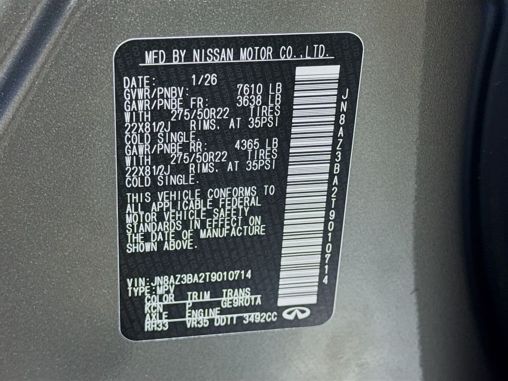 2026 INFINITI QX80 - Image 43