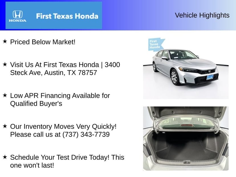 2026 Honda Civic - Image 5