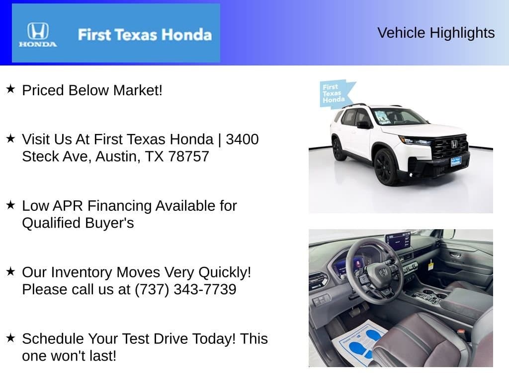 2026 HONDA Pilot - Image 6