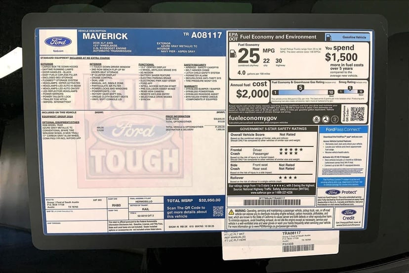 2026 Ford Maverick - Image 21