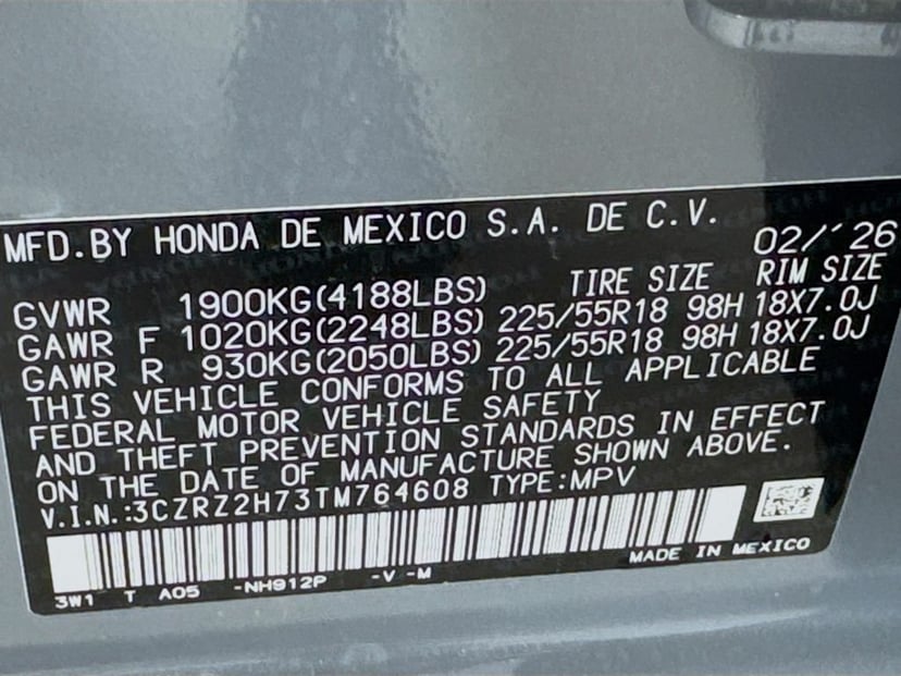 2026 Honda HR-V - Image 40