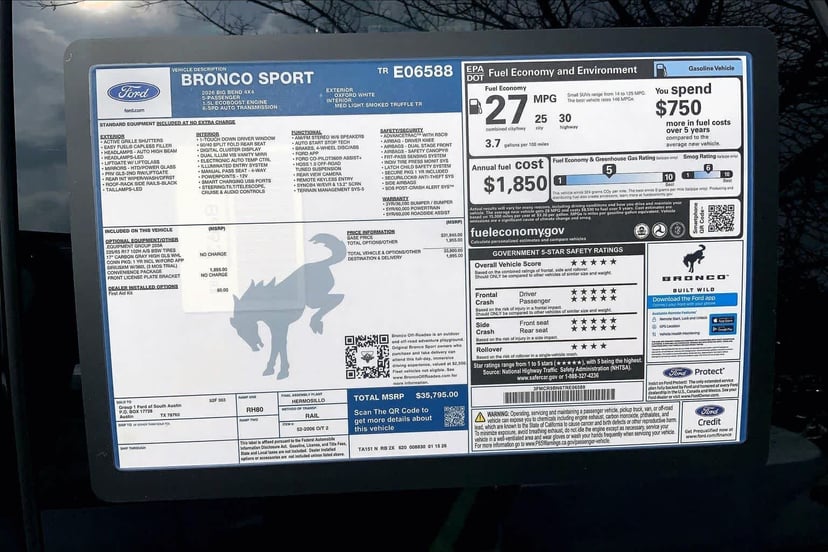 2026 Ford Bronco Sport - Image 21