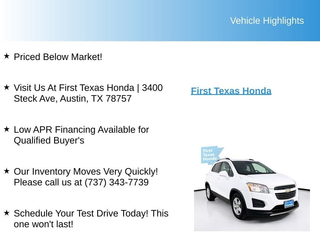 2016 CHEVROLET Trax - Image 10