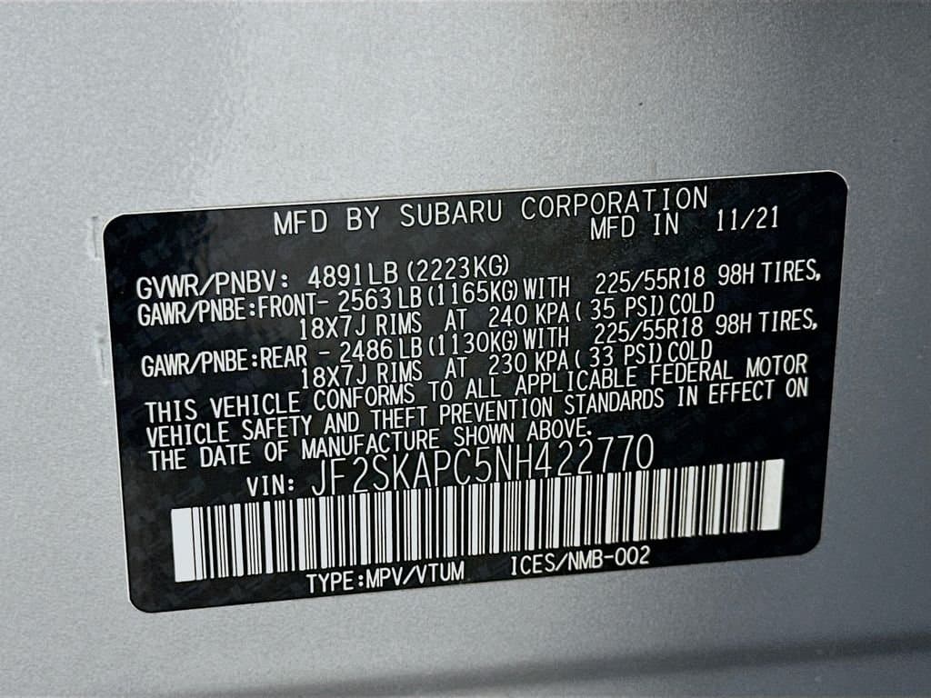 2022 SUBARU Forester - Image 34