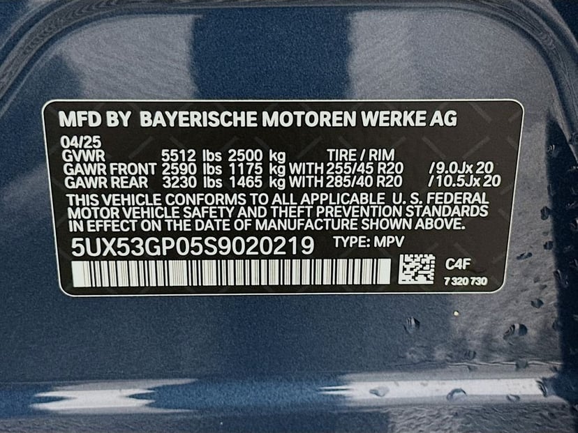 2025 BMW X3 - Image 30